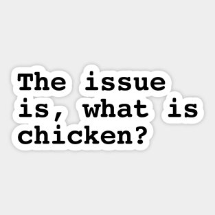 What is chicken Sticker